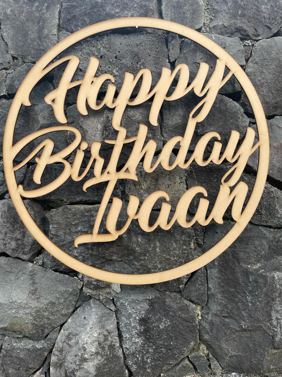 Wreath Name signs