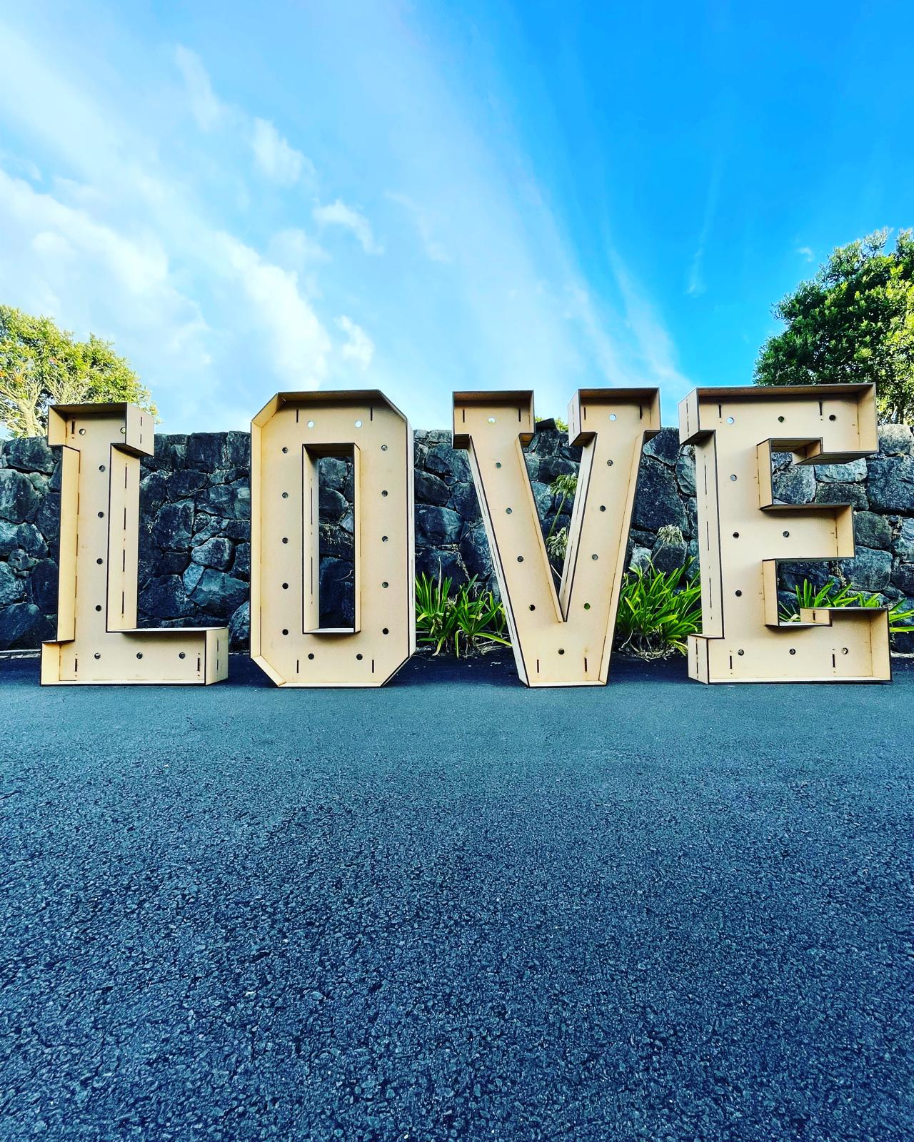 3D Marquee Letters