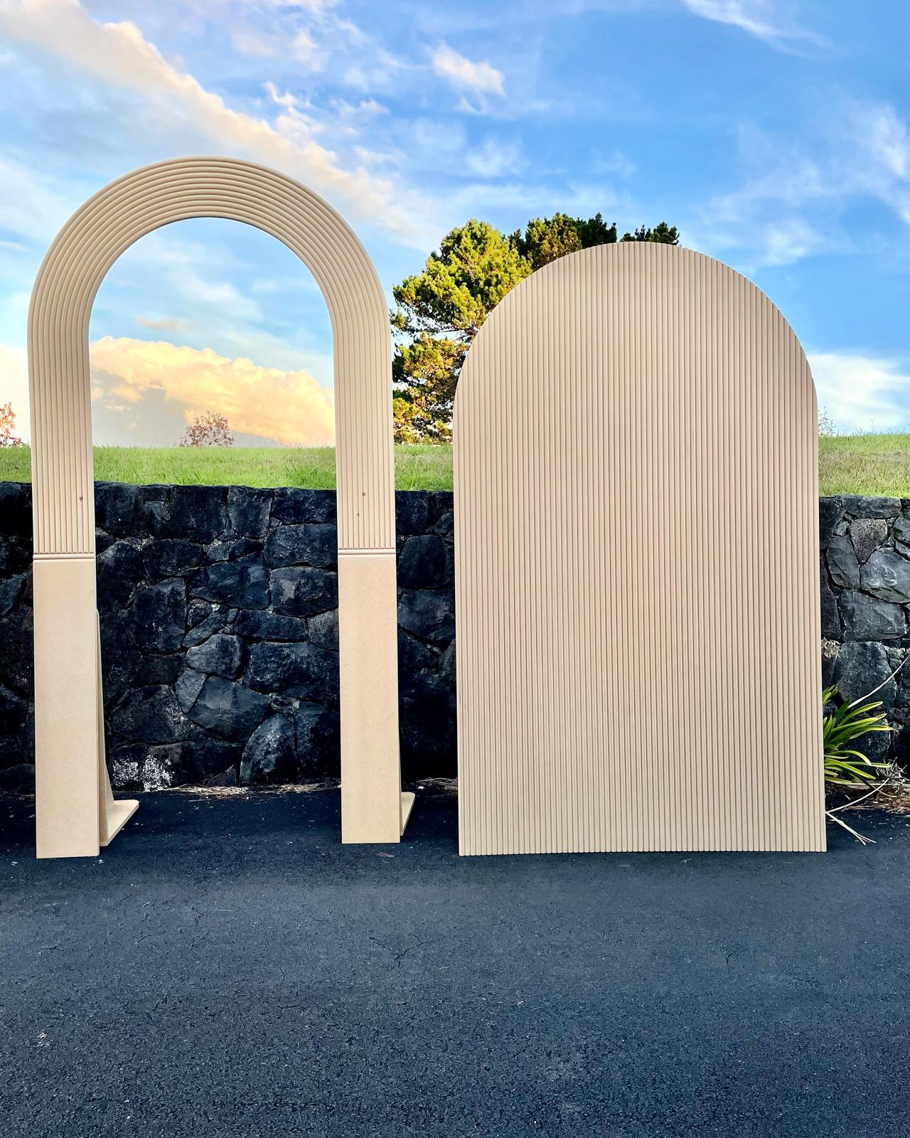 Half Ripple Heaven and Semicircle Straight Ripple Arch