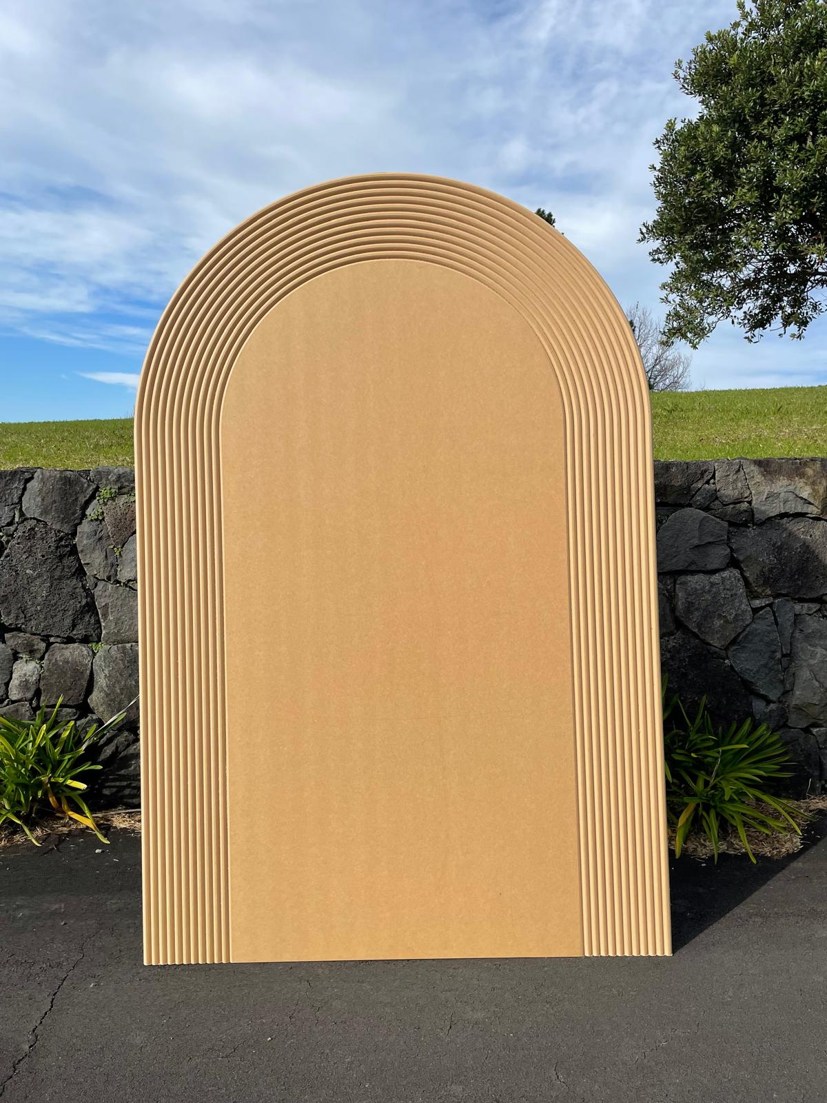 Solid Middle Side Ripple Arch