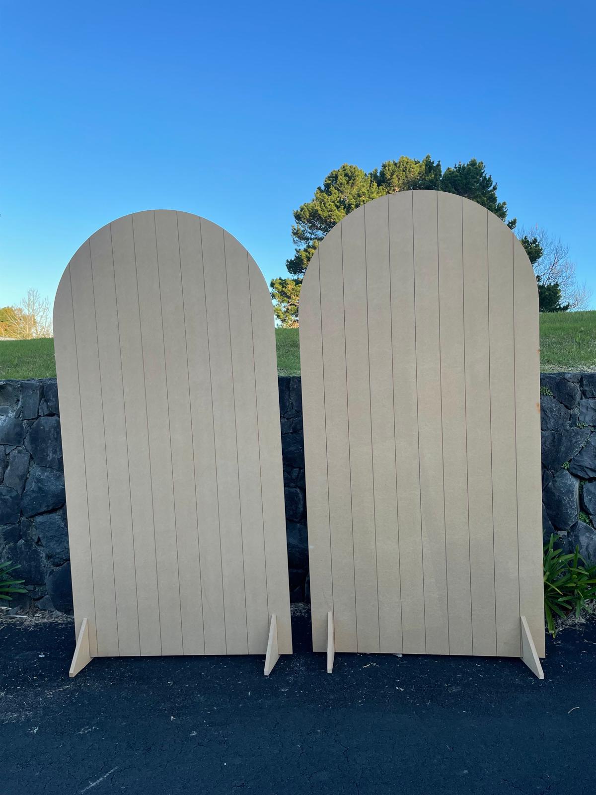 Straight Grooved Semicircle Arch