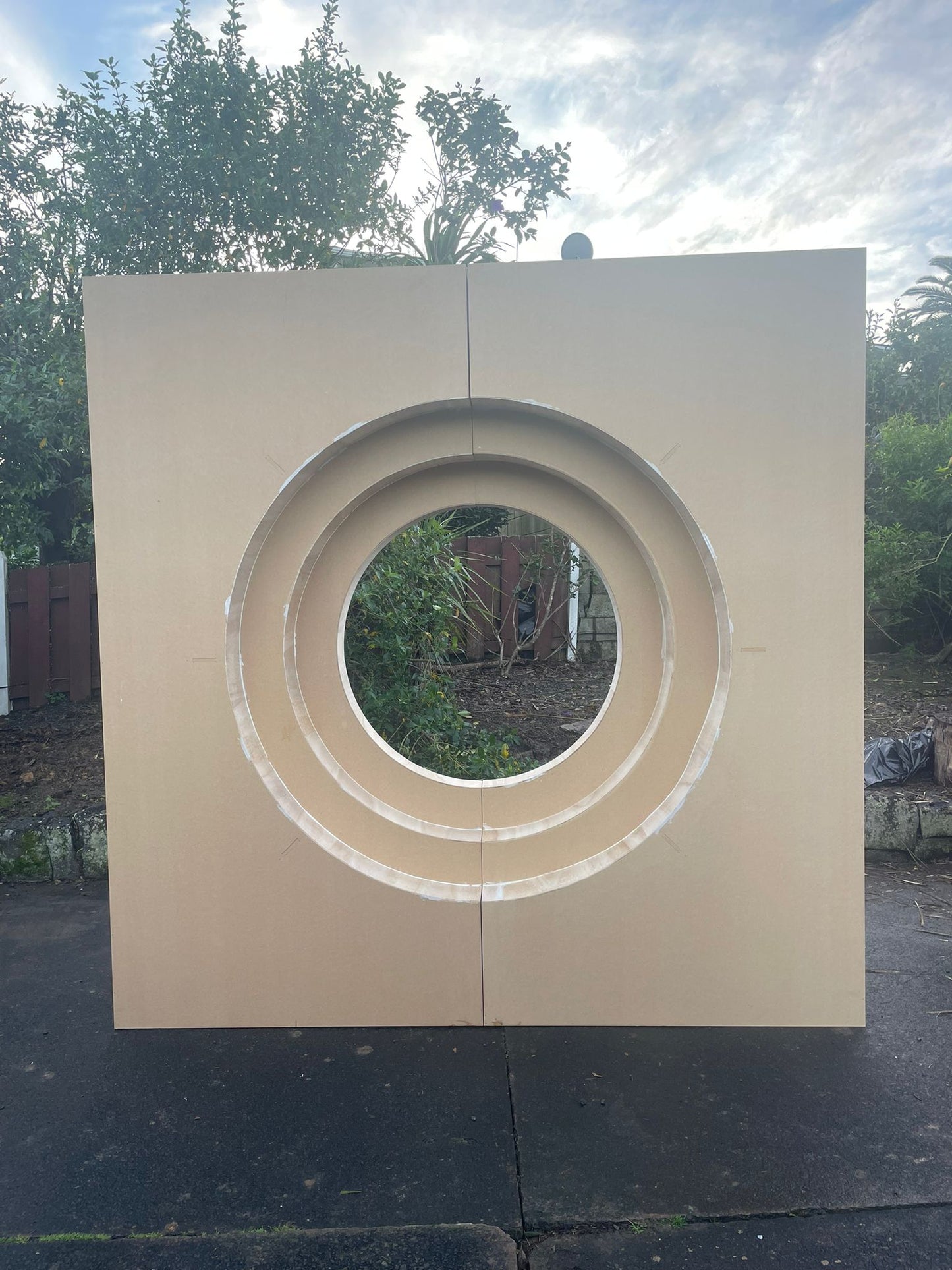 3 layer Circle Backdrop