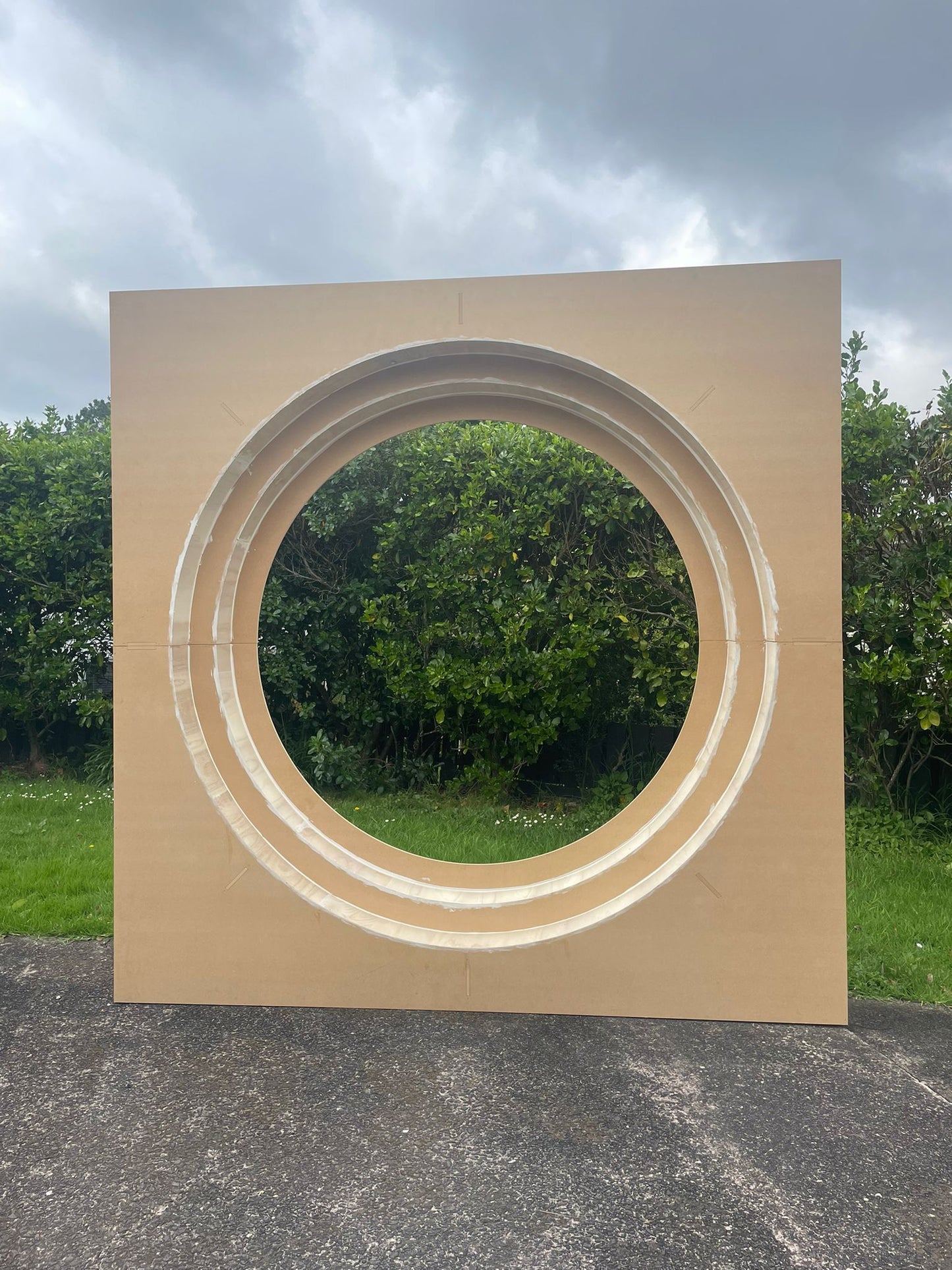 3D layer Circle Backdrop (wide)