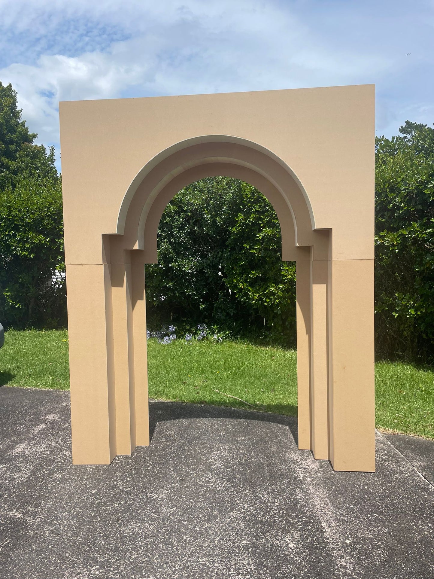 3D Horseshoe 2 Step Arch
