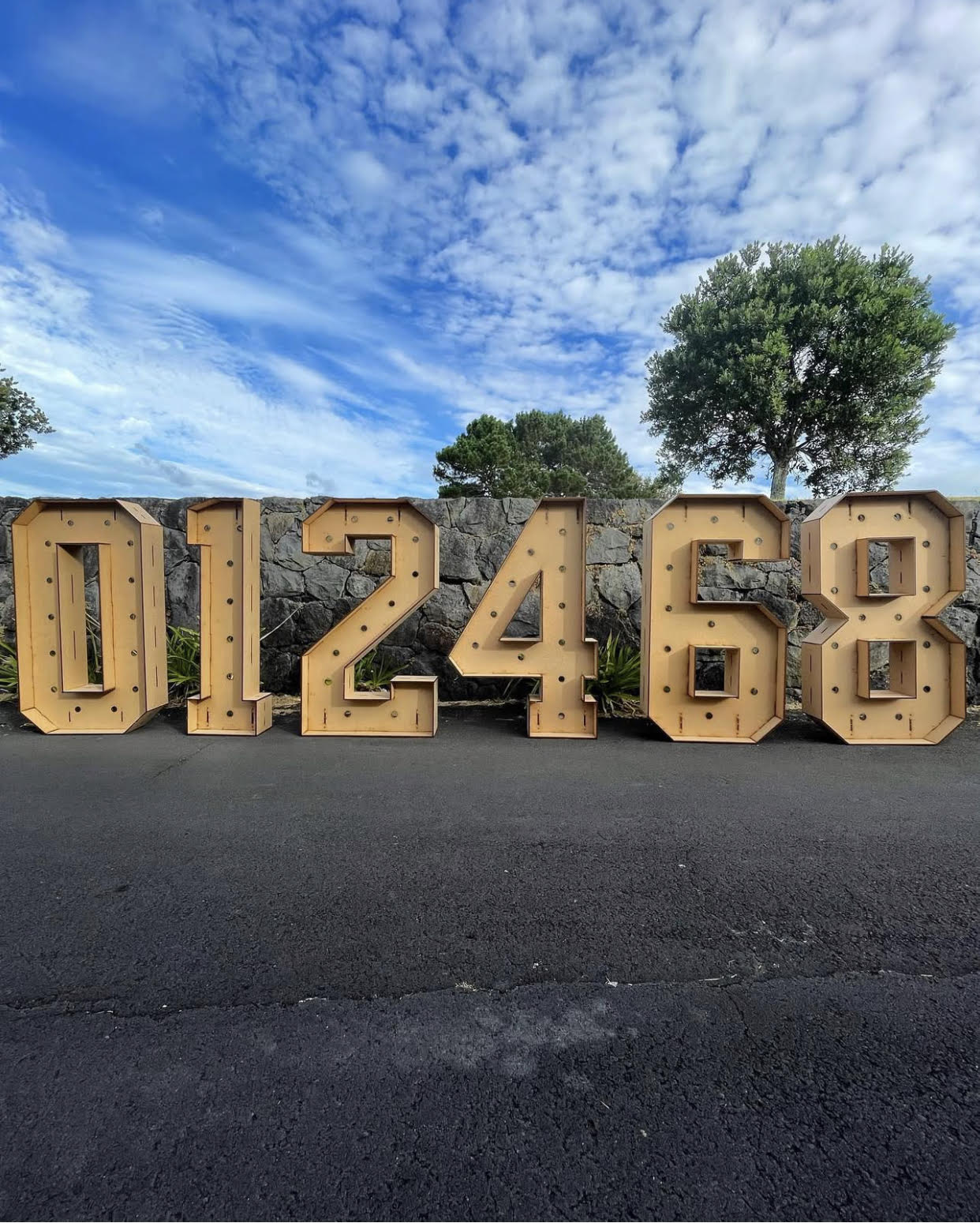 3d Marquee Numbers 1.0mH