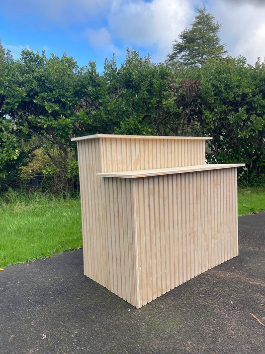 Grooved Foldable Table