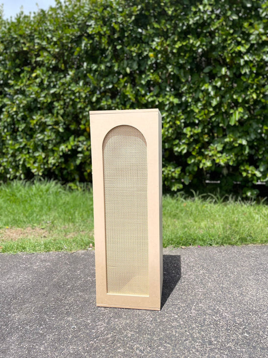 Rattan plinth