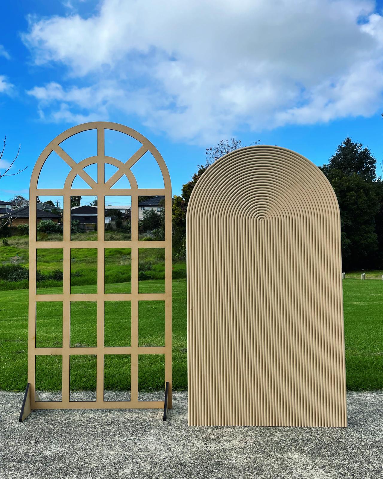 Framed and Semicircle Ripple Arch – My Store