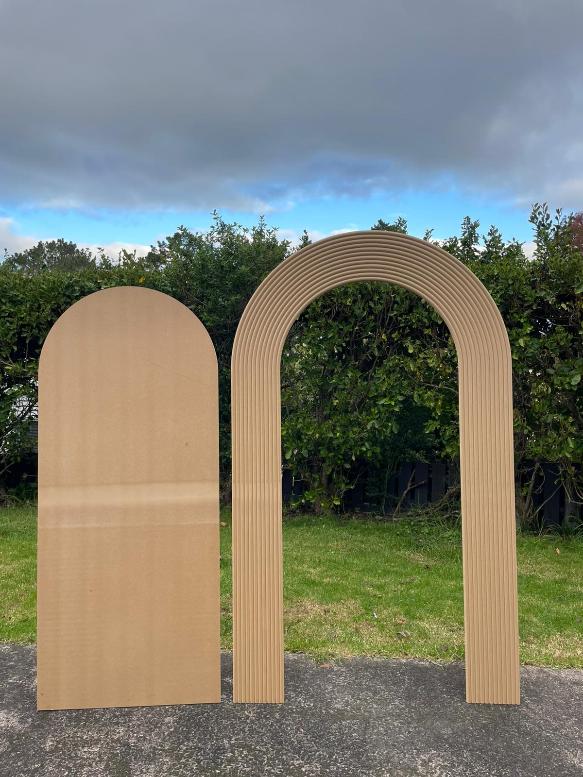 Flexi Solid Middle Side Ripple Arch