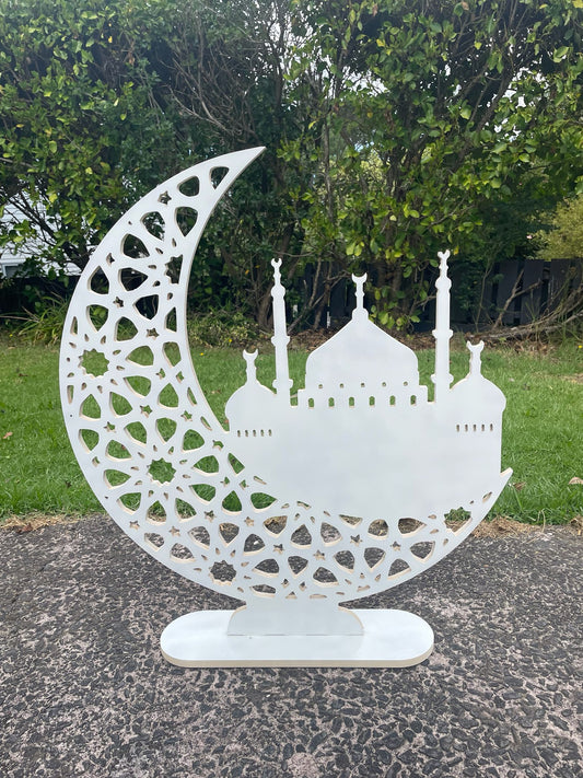 Morrocan moon + Mosque