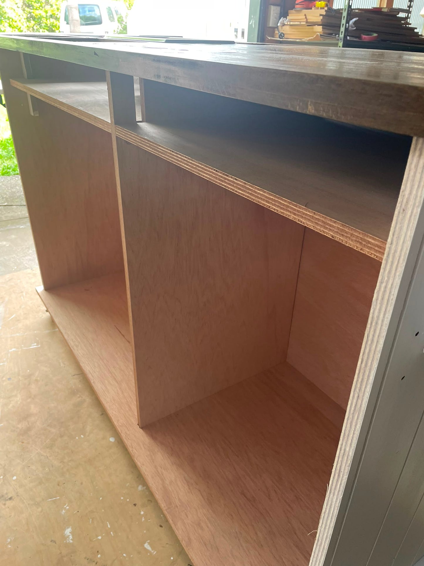 2.1m Long (with wings) Charcuterie Cart
